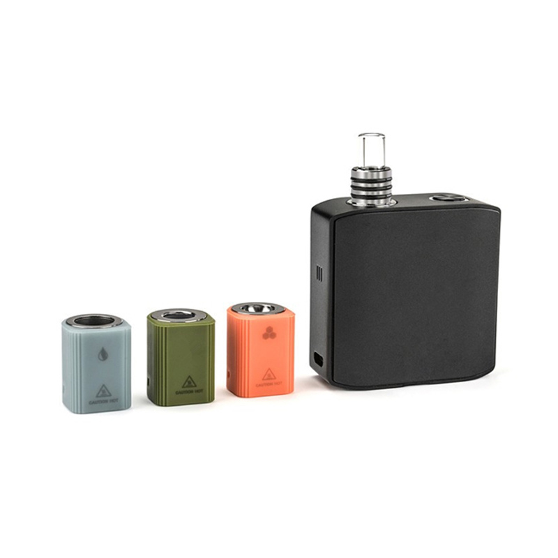 Vape Coil Replacement - Aisvape-trio iii 3-in-1乾燥ハーブとワックス,厚いオイルtc気化器キット,交換用加熱チャンバー付き,コイルキュラー