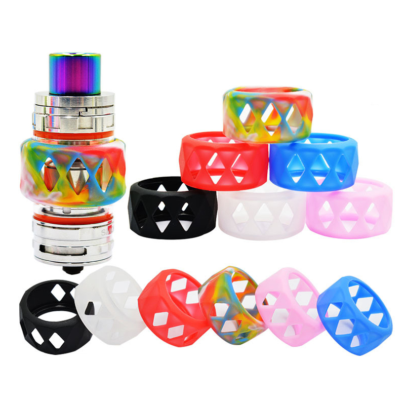 Vape Ring - シリコンケース保護滑り止めバンドリング電球ガラス管タンクアクセサリー用