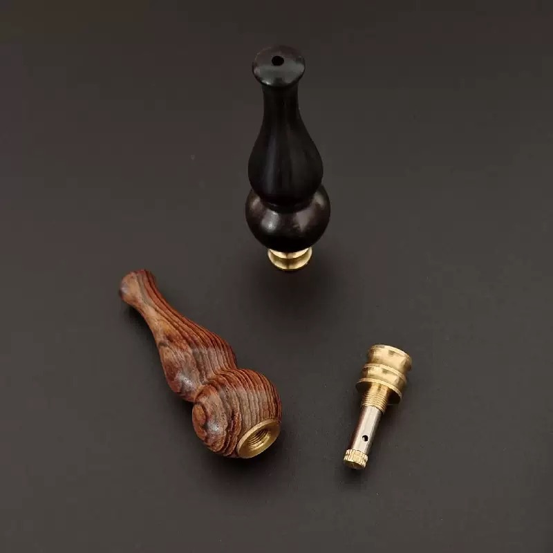 Smoking & Vaping Accessories - 1 個木製再利用可能な手作りフィルター木製タバコホルダー喫煙アクセサリー