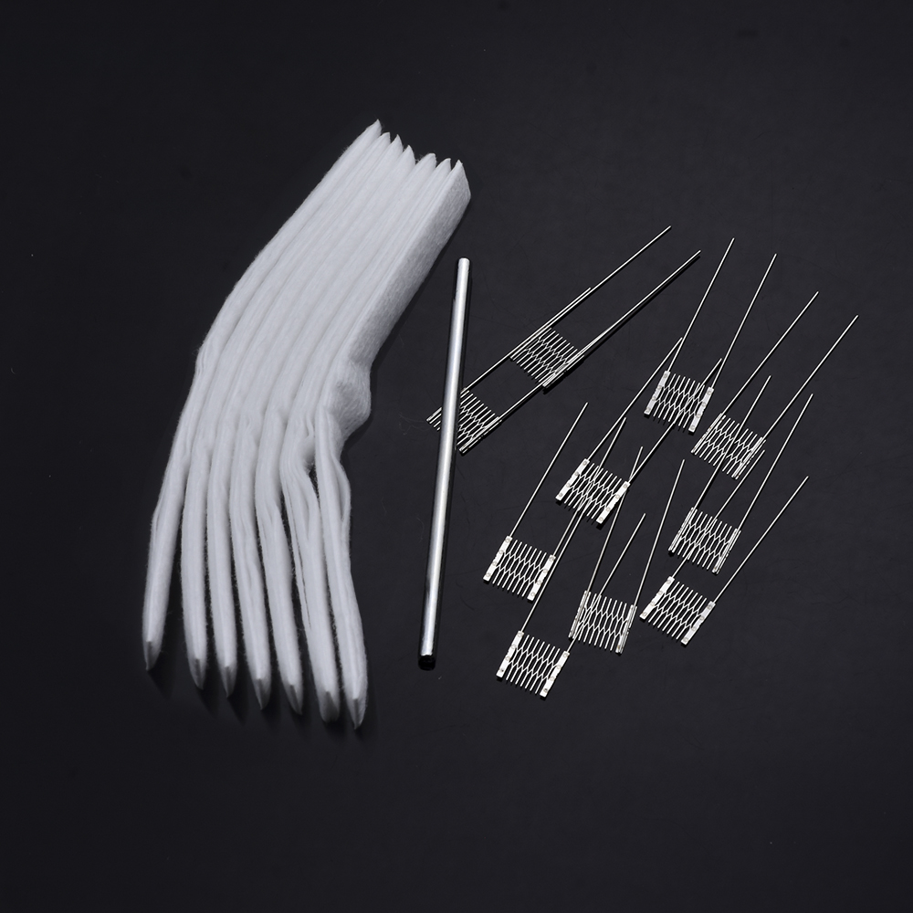 Coil Building Kit - DIY-メッシュ抵抗ワイヤー付きの再構築キット,交換用アクセサリーキット,xros,0.6,0.8オーム,1.0.2オーム,1 2 5セット