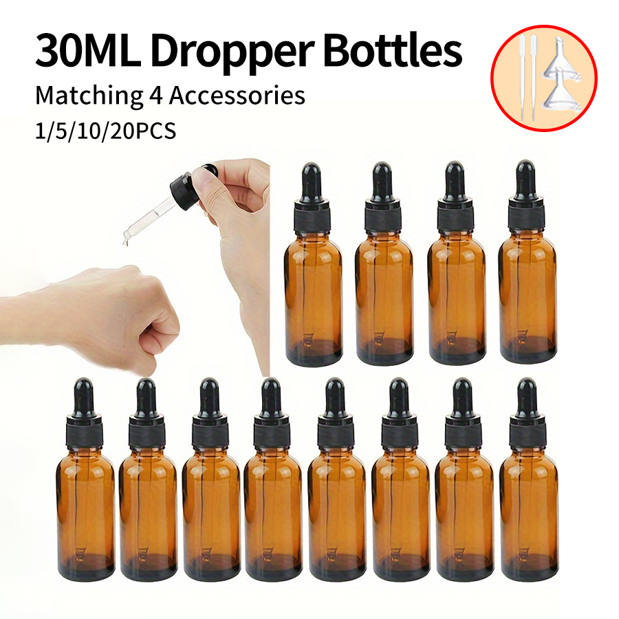 5/10/20 個 + 4 アクセサリー 30 ml 詰め替 - Juice Bottle Dropper のレビューと価格