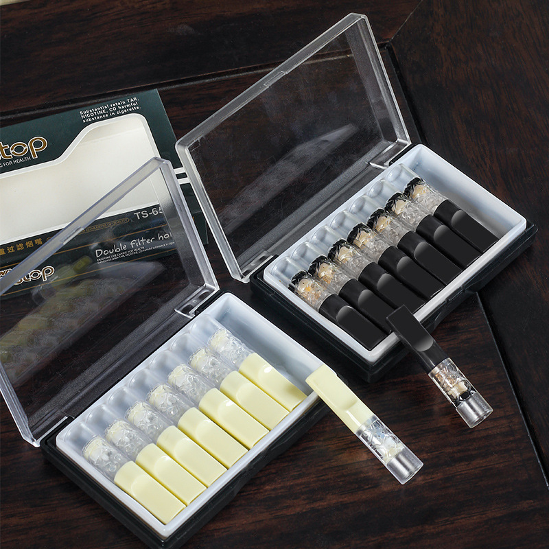 96個入り使い捨て8mmシガレットフィルター携帯用シガレット - Smoking & Vaping Accessories のレビューと価格