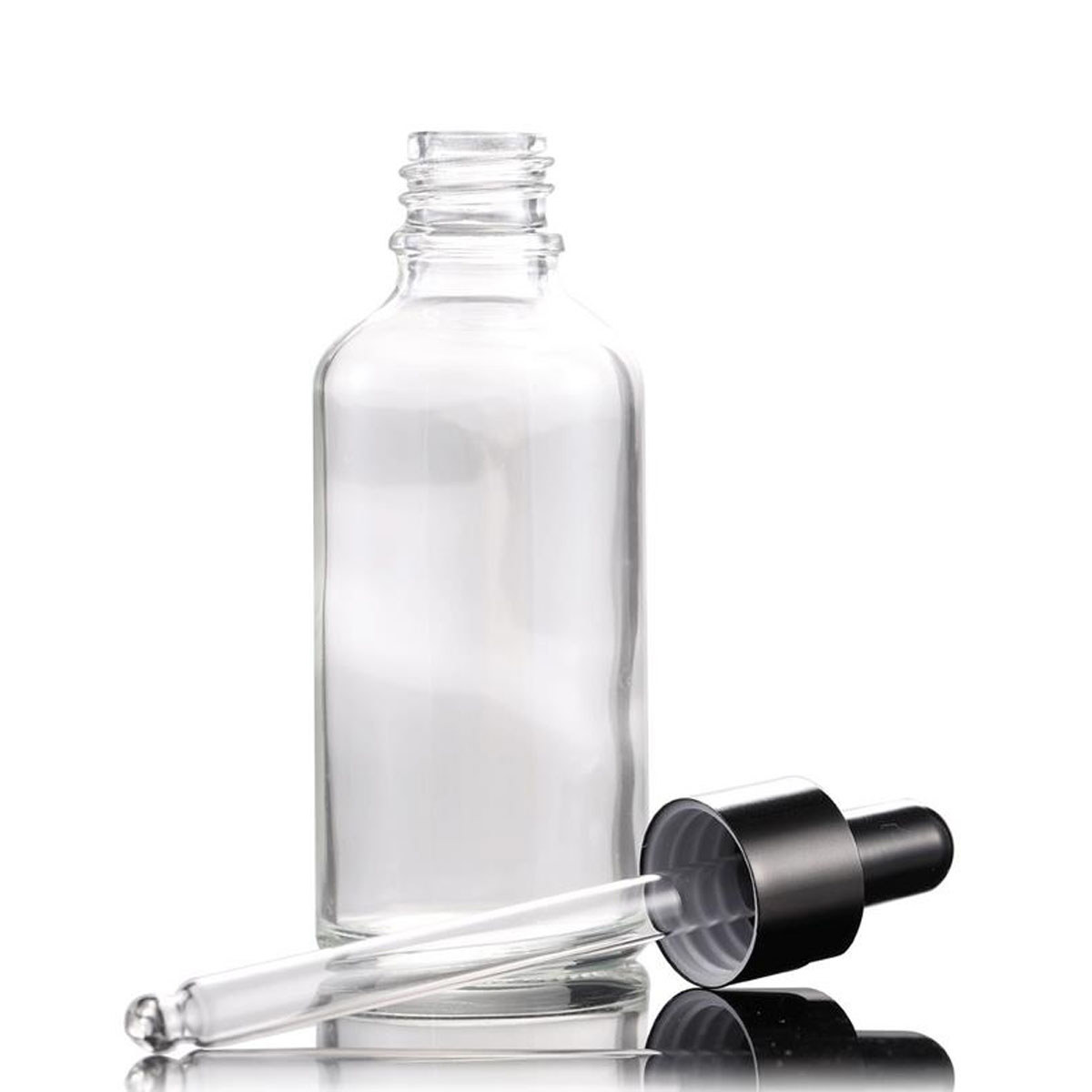 透明なガラス瓶、化粧品、香水、エッセンシャルオイル、液体、空 - Juice Bottle Dropper のレビューと価格