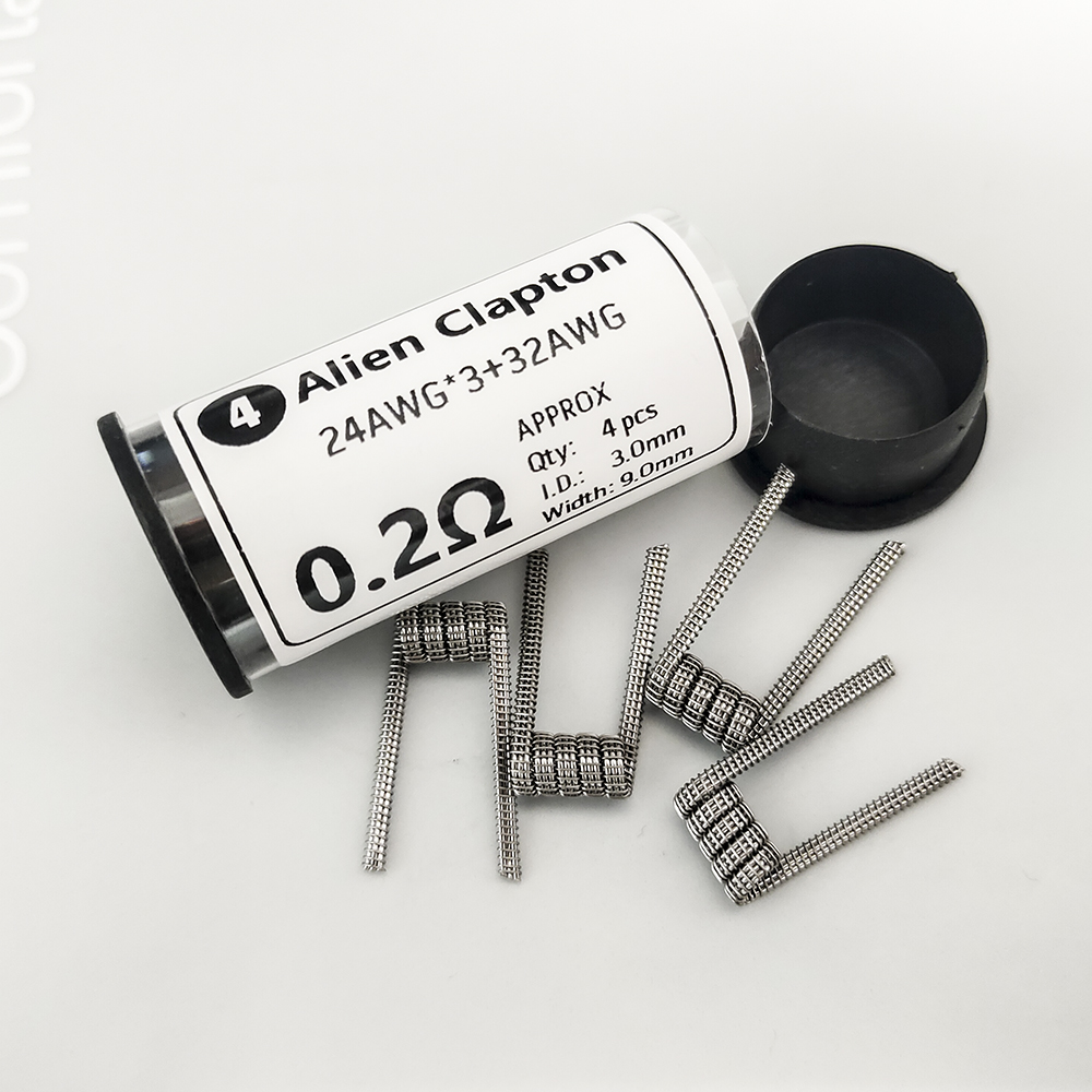 4本入りプレメイド抵抗線 A1 26x3+32AWG/0.3 - Coil Building Kit のレビューと価格