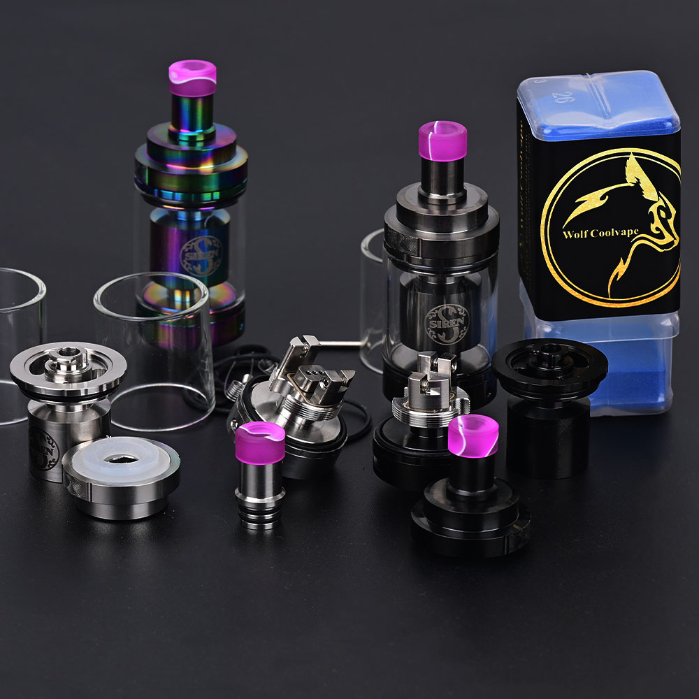 最高の Siren V4 Vape RTA 510 ドリップ - Vape Coil Replacement のレビューと価格