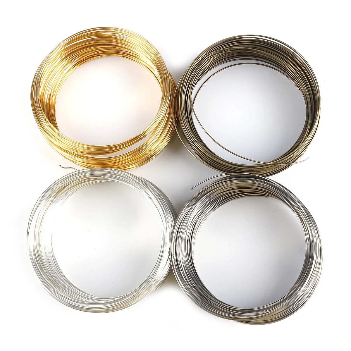 100ループ 0.6mm メモリーワイヤー ブレスレット リ - Coil Building Kit のレビューと価格