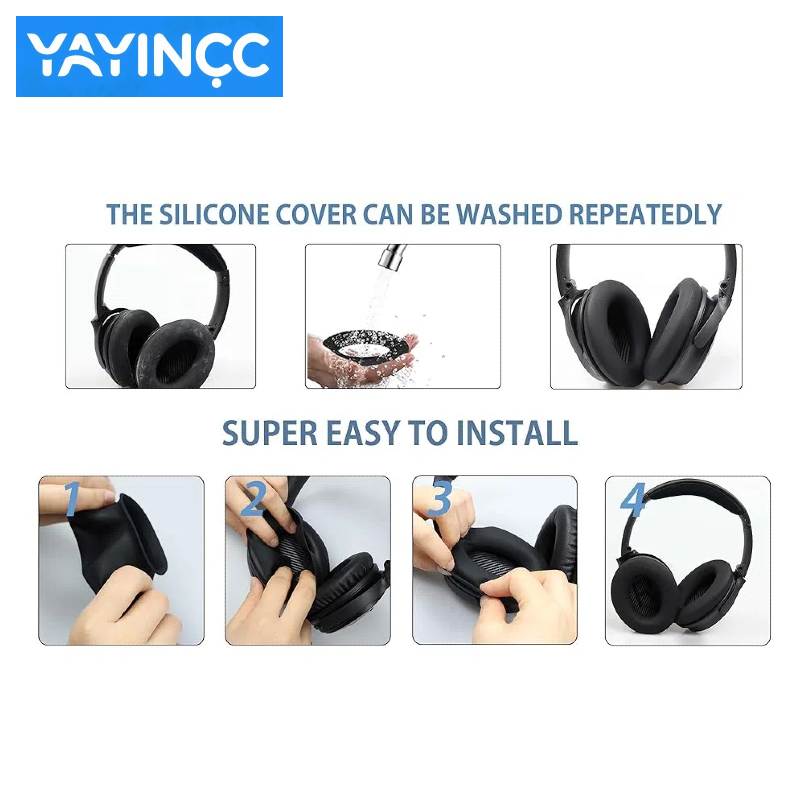 YAYINCC Bose QC15 QC25 QC35 QC - Bose Headphone Qc45 のレビューと価格