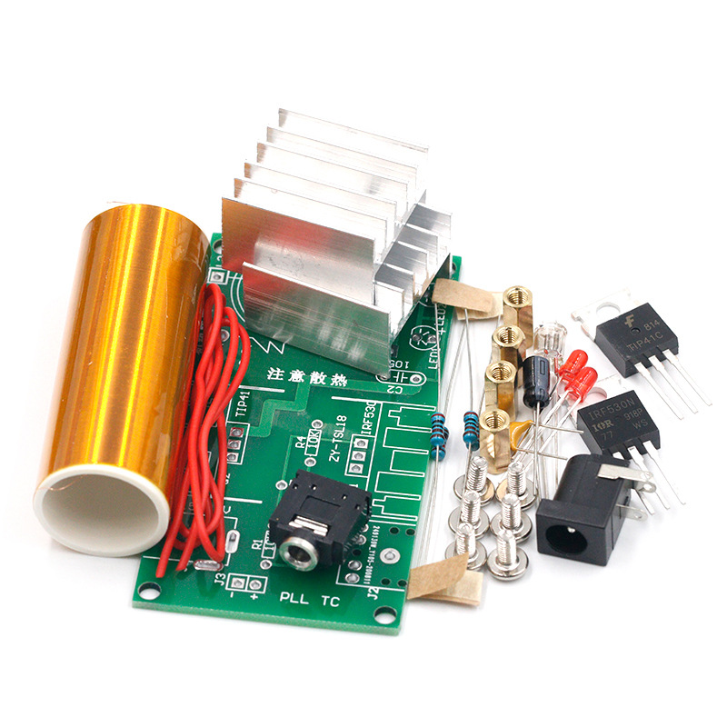 ミニテスラコイルDIY電子キットDC 15-24V 15Wテ - Coil Building Kit のレビューと価格