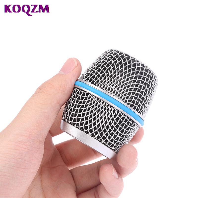 1PC マイク交換ヘッド鋼 SM58 メッシュハンドヘルドマ - Shure Mic Mv7 のレビューと価格
