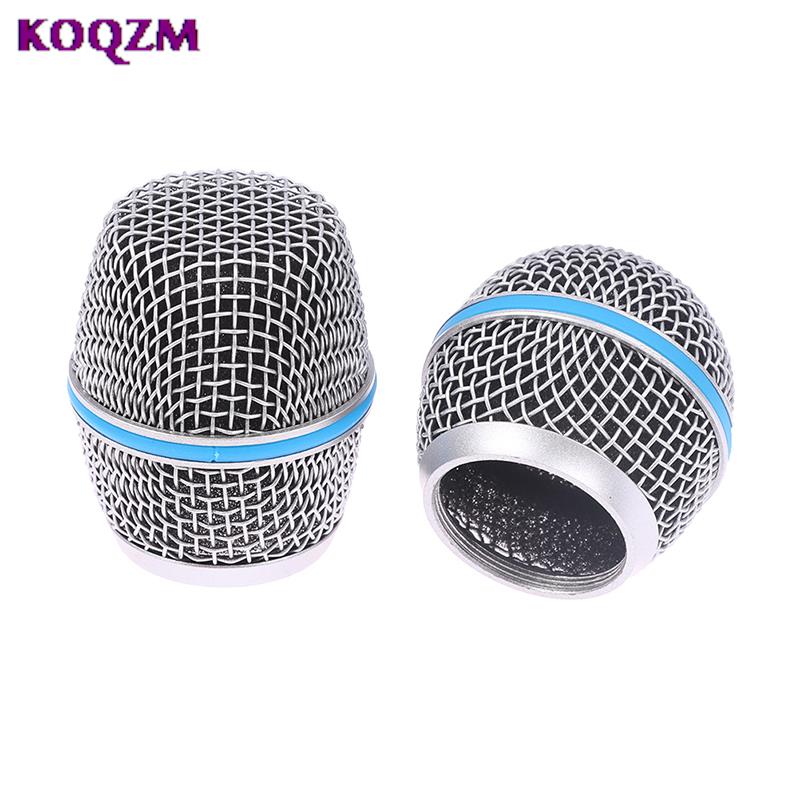 1PC マイク交換ヘッド鋼 SM58 メッシュハンドヘルドマ - Shure Mic Mv7 のレビューと価格